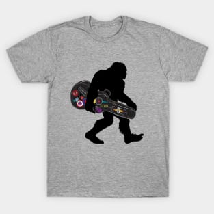 bigfoot playing guitar T-Shirt
